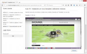 Figura 3: Vídeo aula