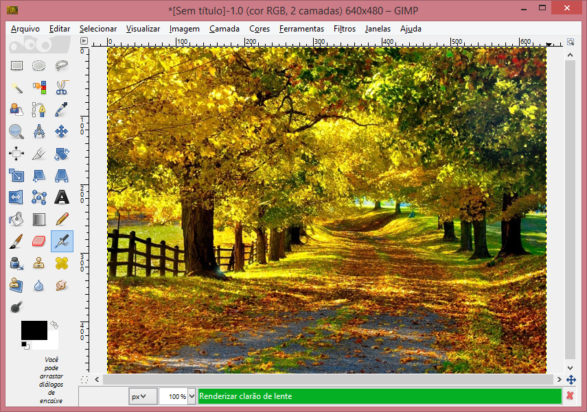 Gimp. Um poderoso editor de imagens gratuito